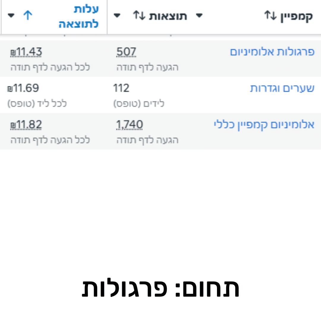 תוצאות קמפיין 2
